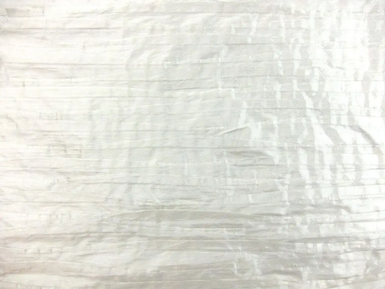 Metallic Tucked Silk Shantung0