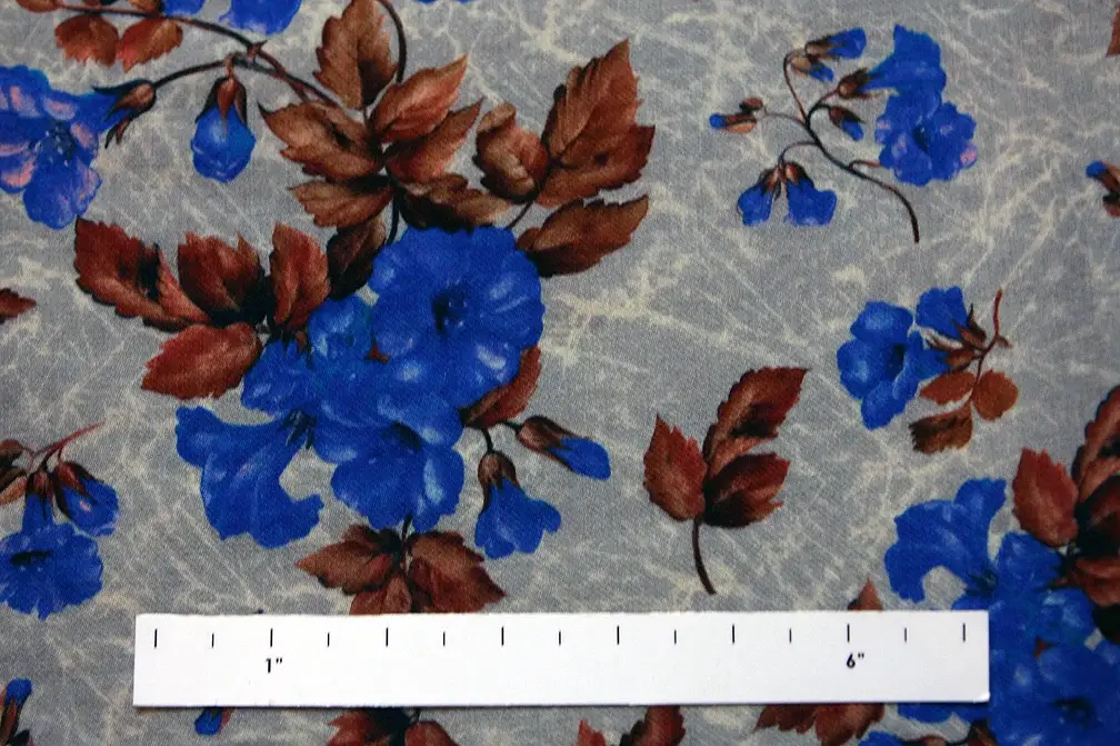 Wool Challis Print1