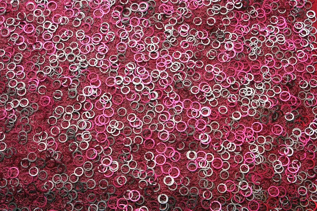 Novelty Sequins on Tulle0
