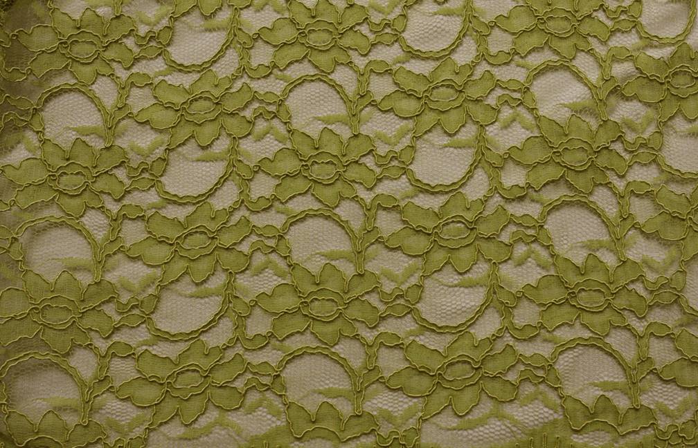 Cotton Nylon Alençon Lace0