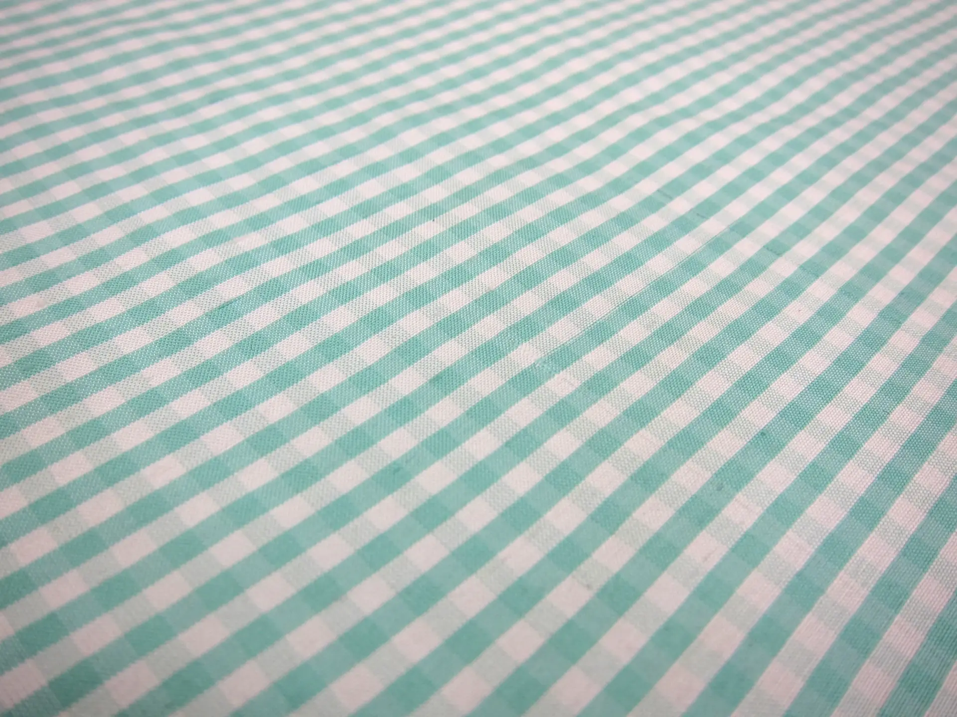 Pure Silk Gingham Duppioni1