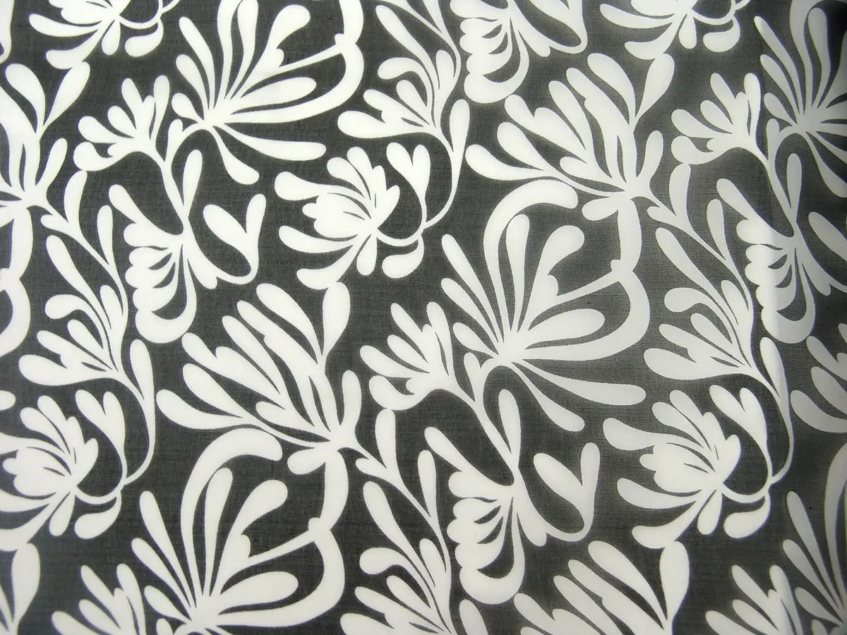 Printed Silk Chiffon0
