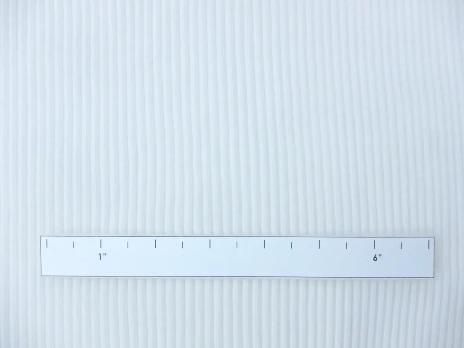 Nylon Rib Knit in White2
