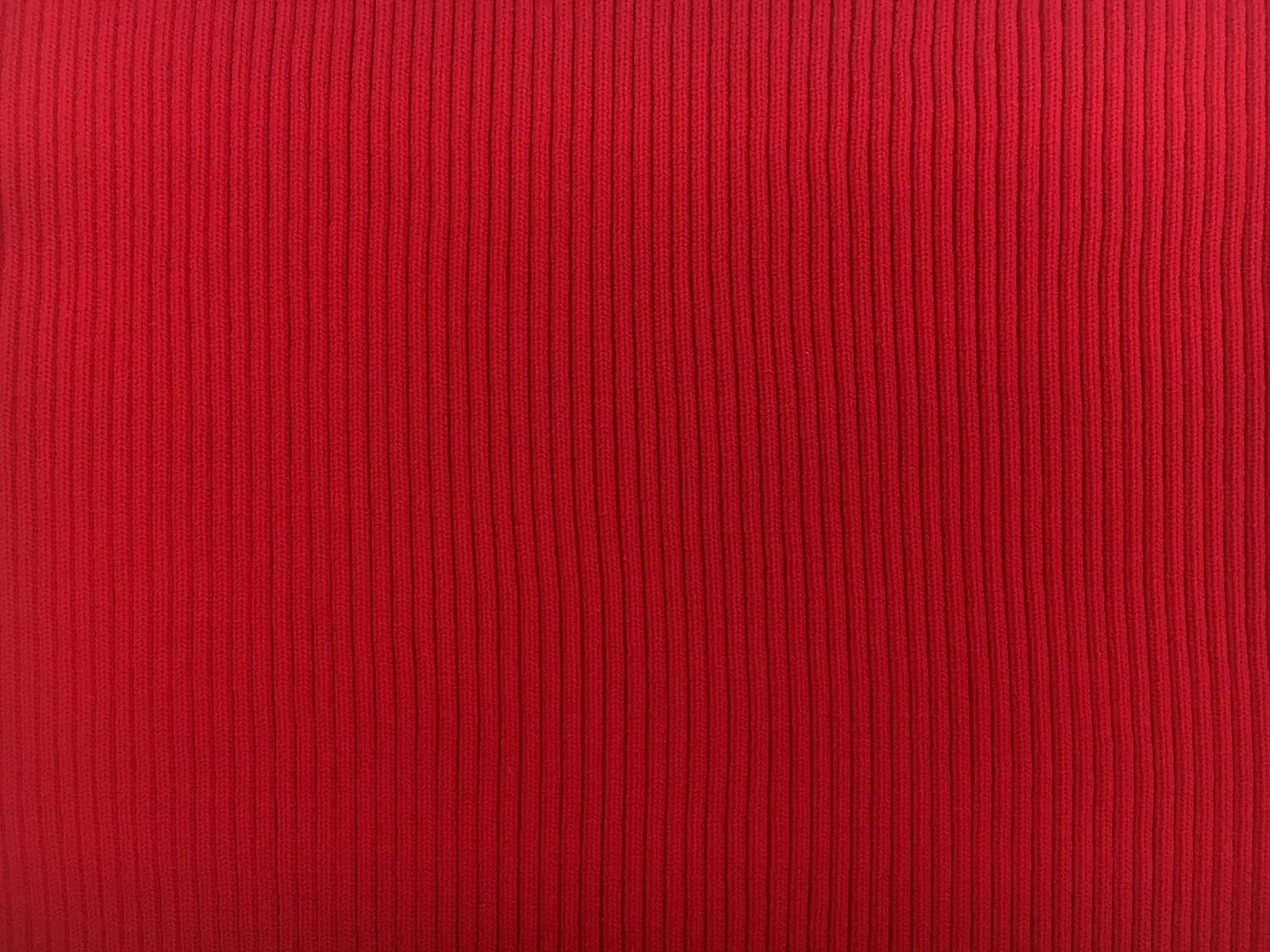 Nylon Rib Knit in Red0