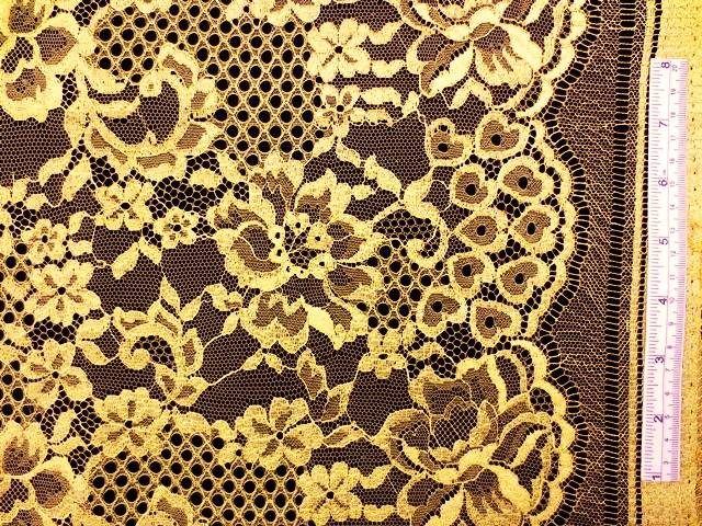 Metallic Chantilly Lace0