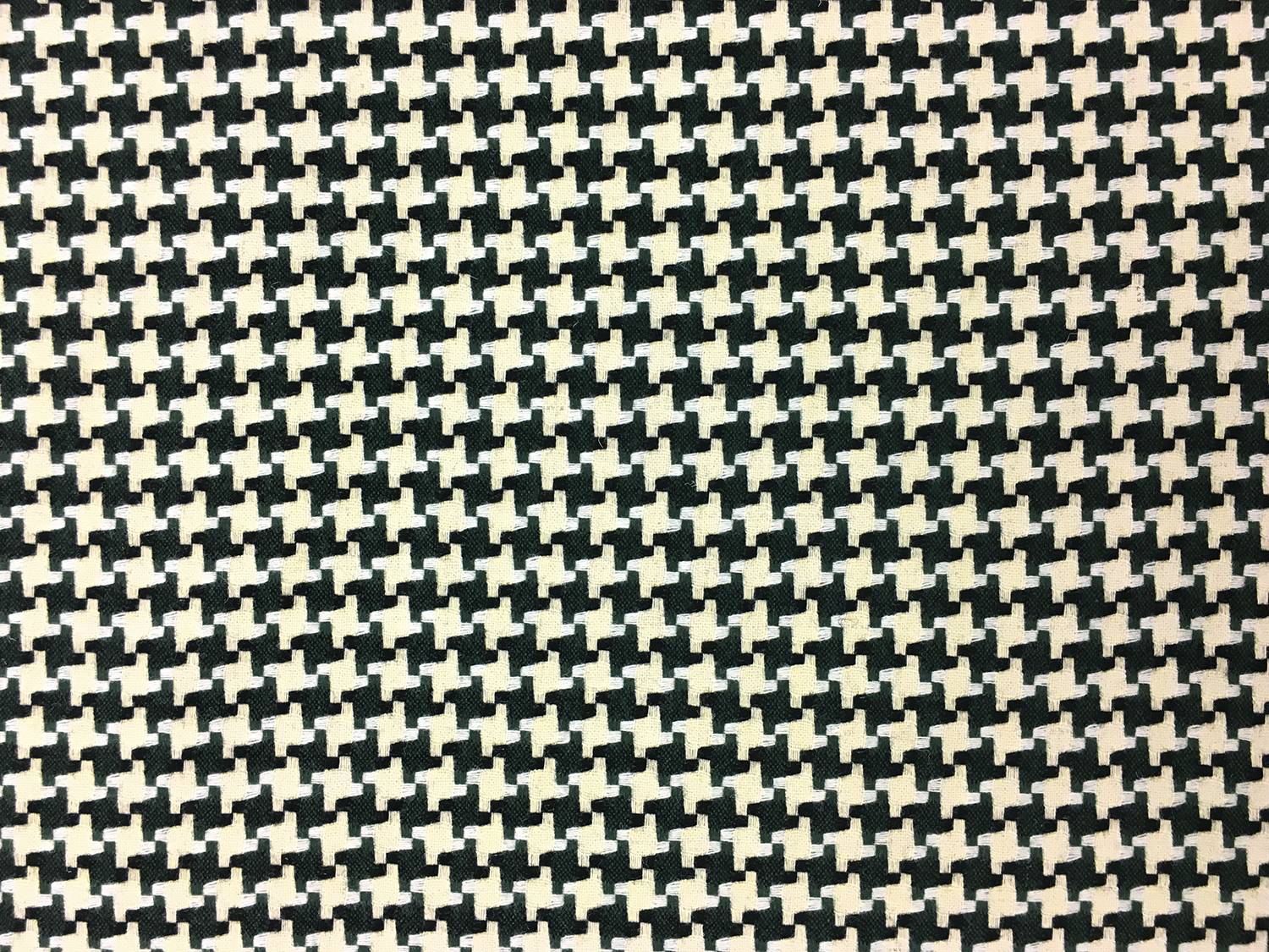 Italian Virgin Wool Novelty Houndstooth0