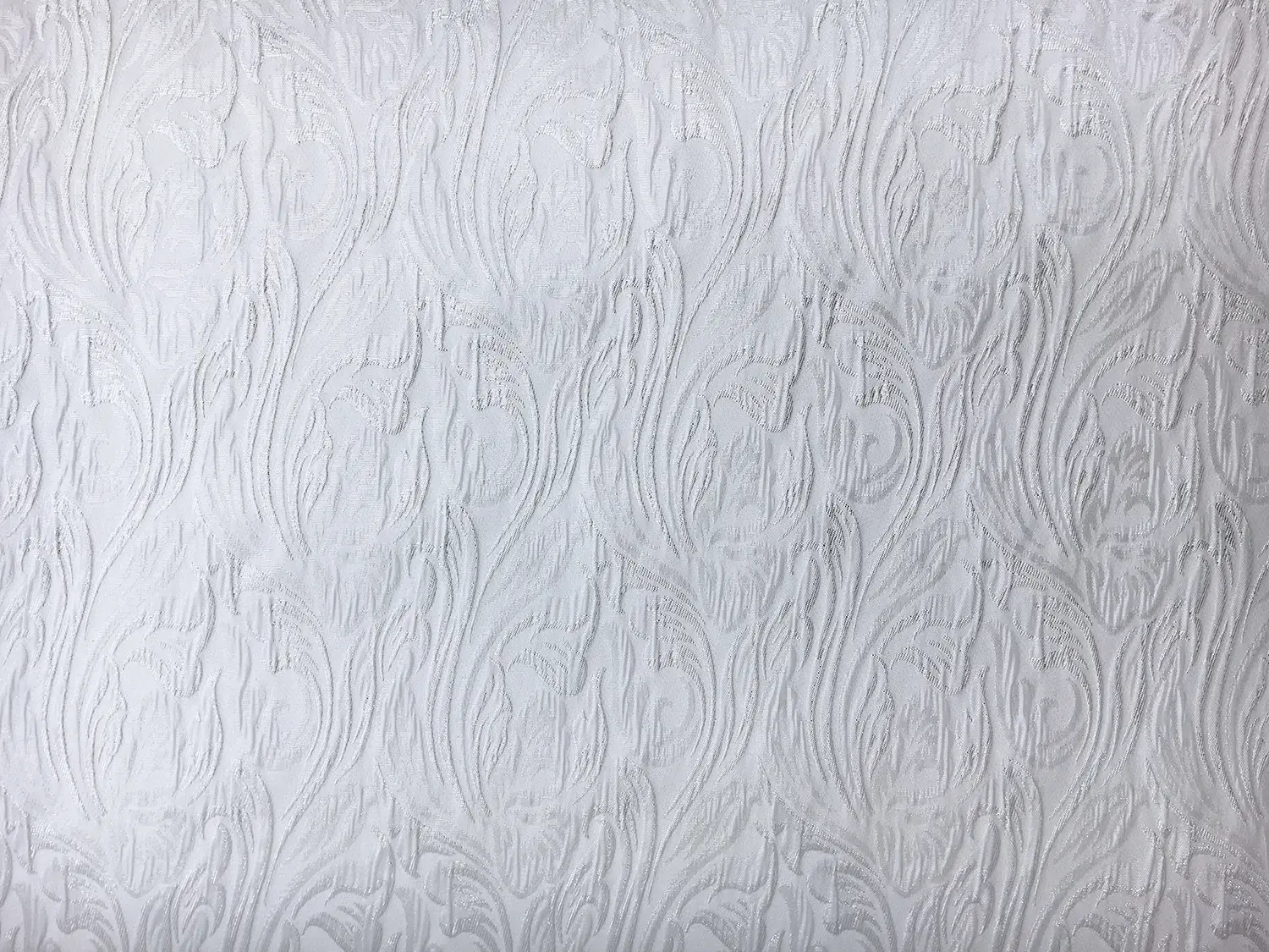 Silver Metallic Brocade0