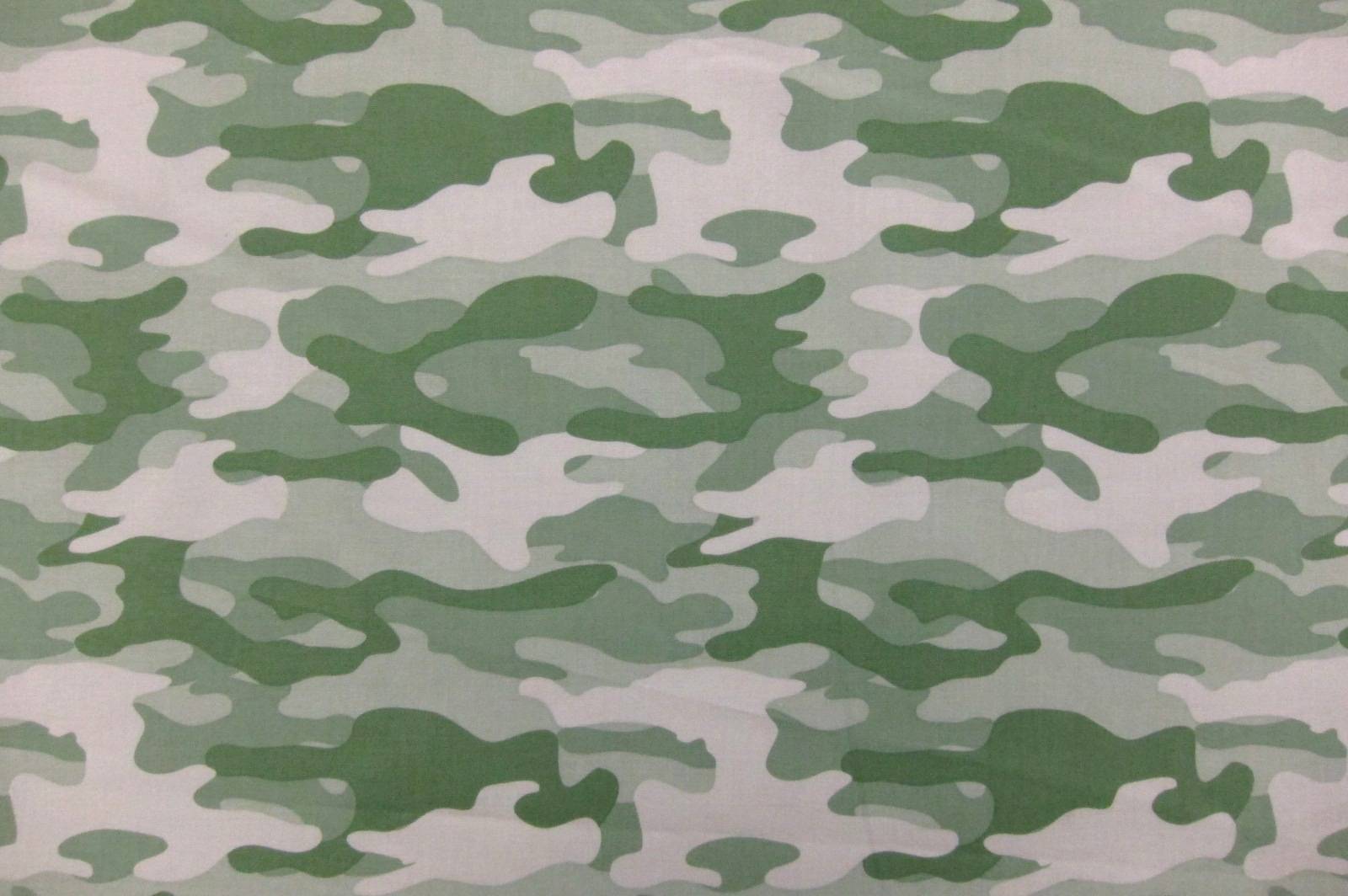 Cotton Broadcloth Camouflage Print0