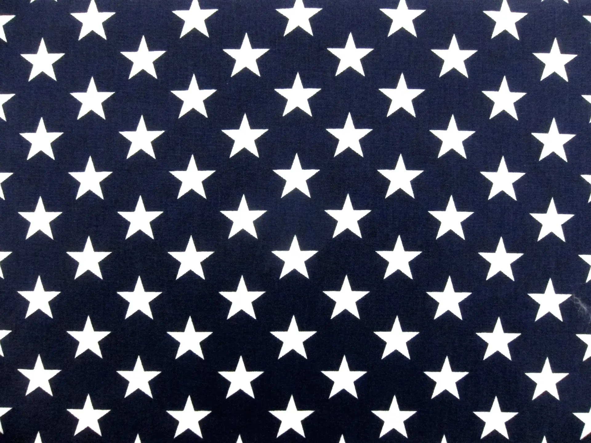 Cotton Canvas Stars Print0