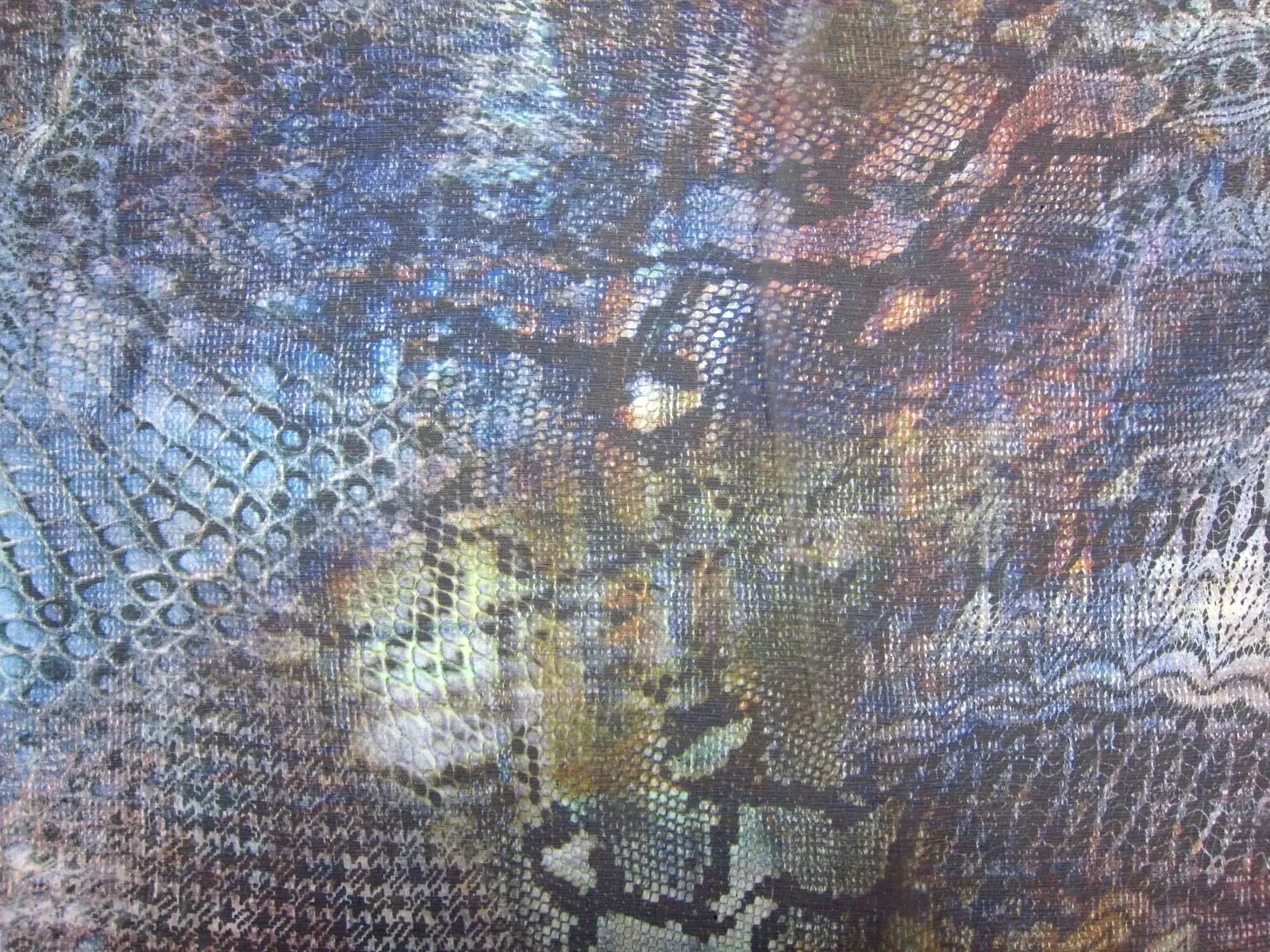 Printed Silk Chiffon0