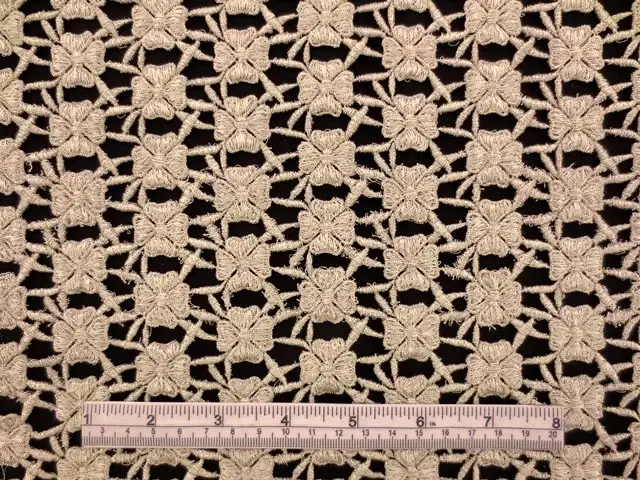 Metallic Guipure Lace1