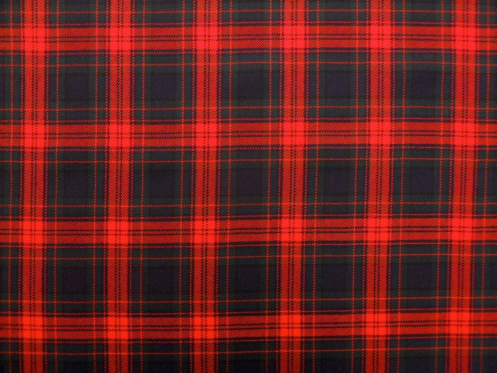 Virgin Wool Plaid0