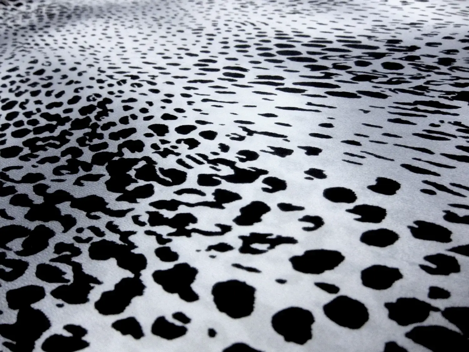 Silk Charmeuse in Snowy Leopard Print2
