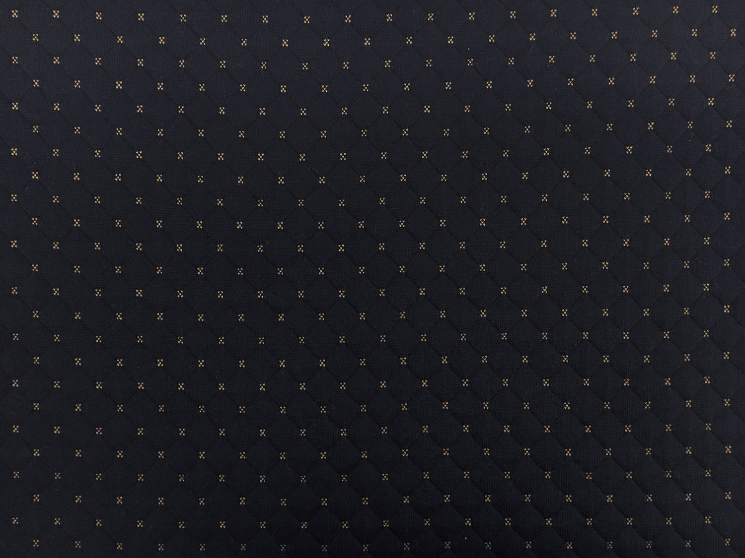 Quilted Novelty Knit in Navy0