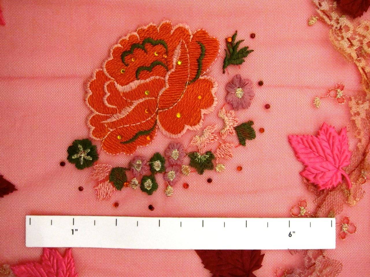 Embroidered and Appliquéd Illusion1