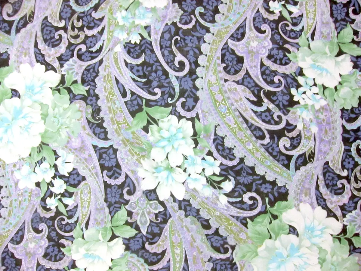 Printed Silk Chiffon0