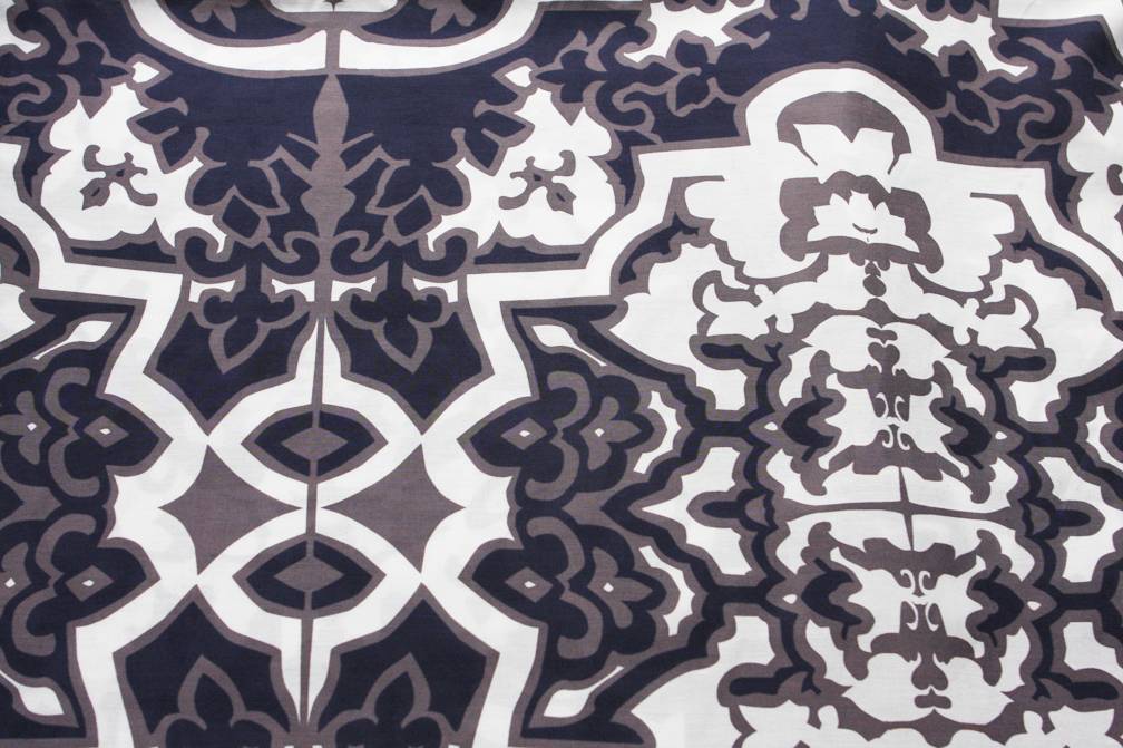 Cotton Silk Voile Print0