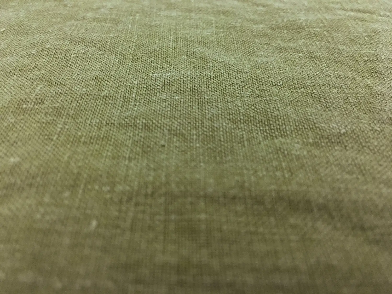 Stone Washed Linen in Moss0