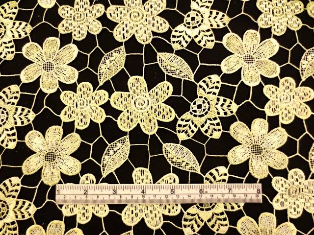 Metallic Guipure Lace1