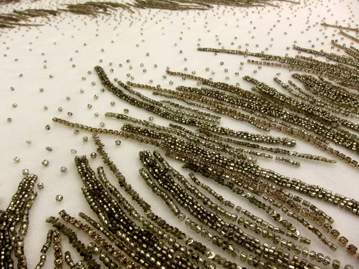 Crystal Beaded Tulle1