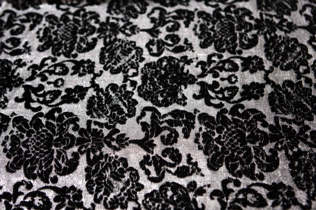 Silk Rayon Lurex BurnOut Velvet2