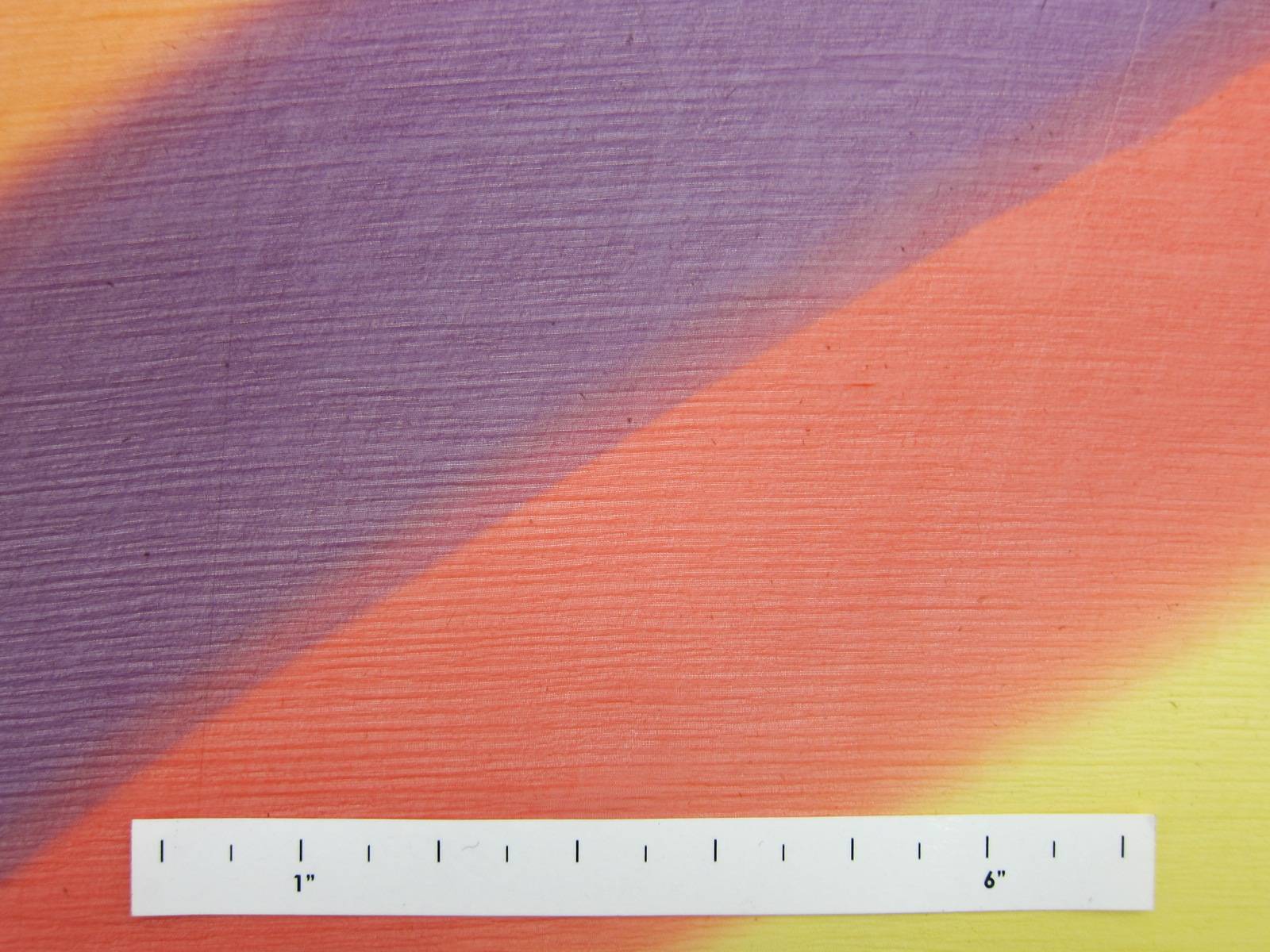 Tie Dye Crinkle Silk Chiffon0