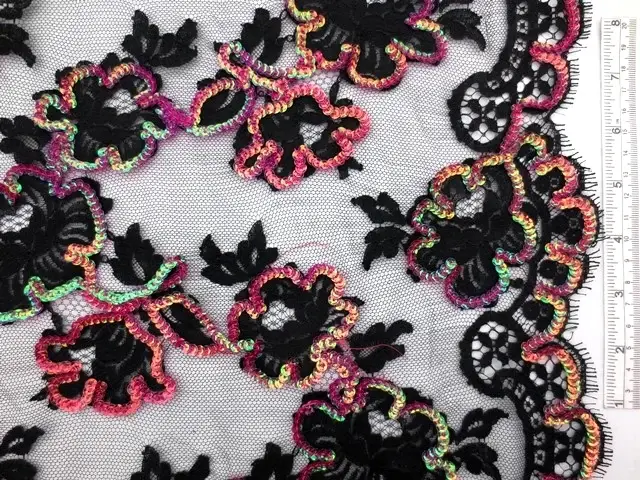 Beaded Chantilly Lace0