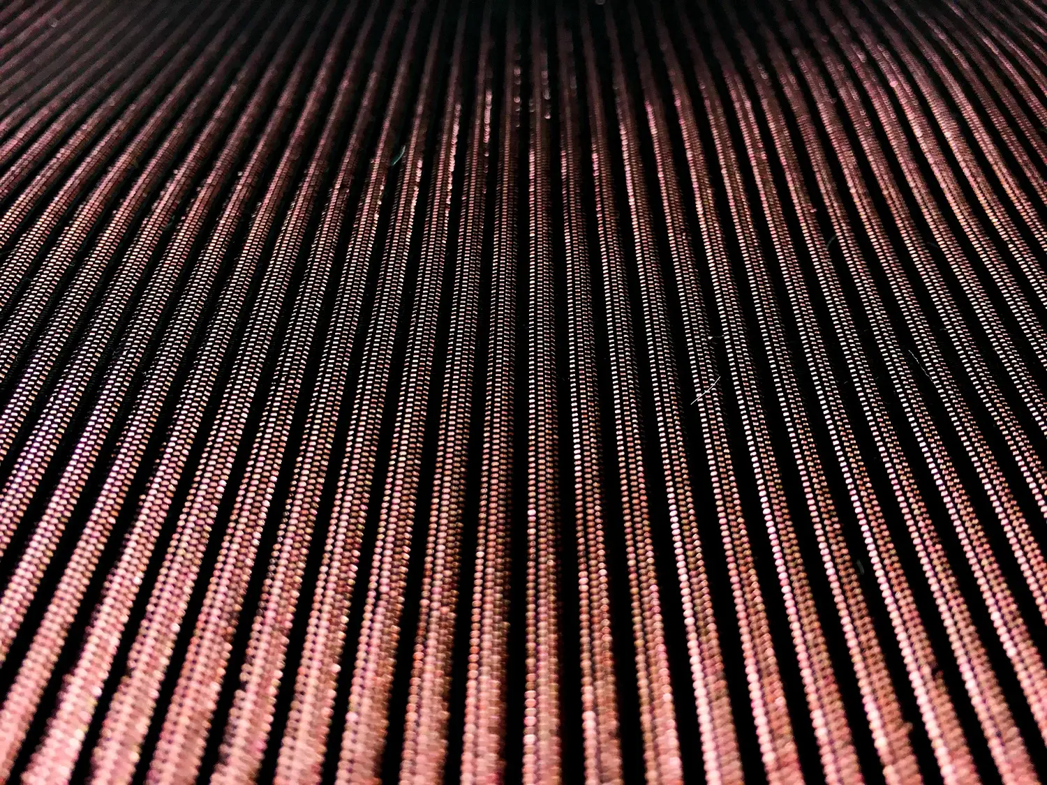 Metallic Ottoman in Old Rose0