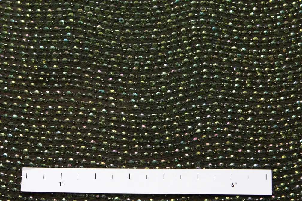 Sequins on Silk Chiffon1