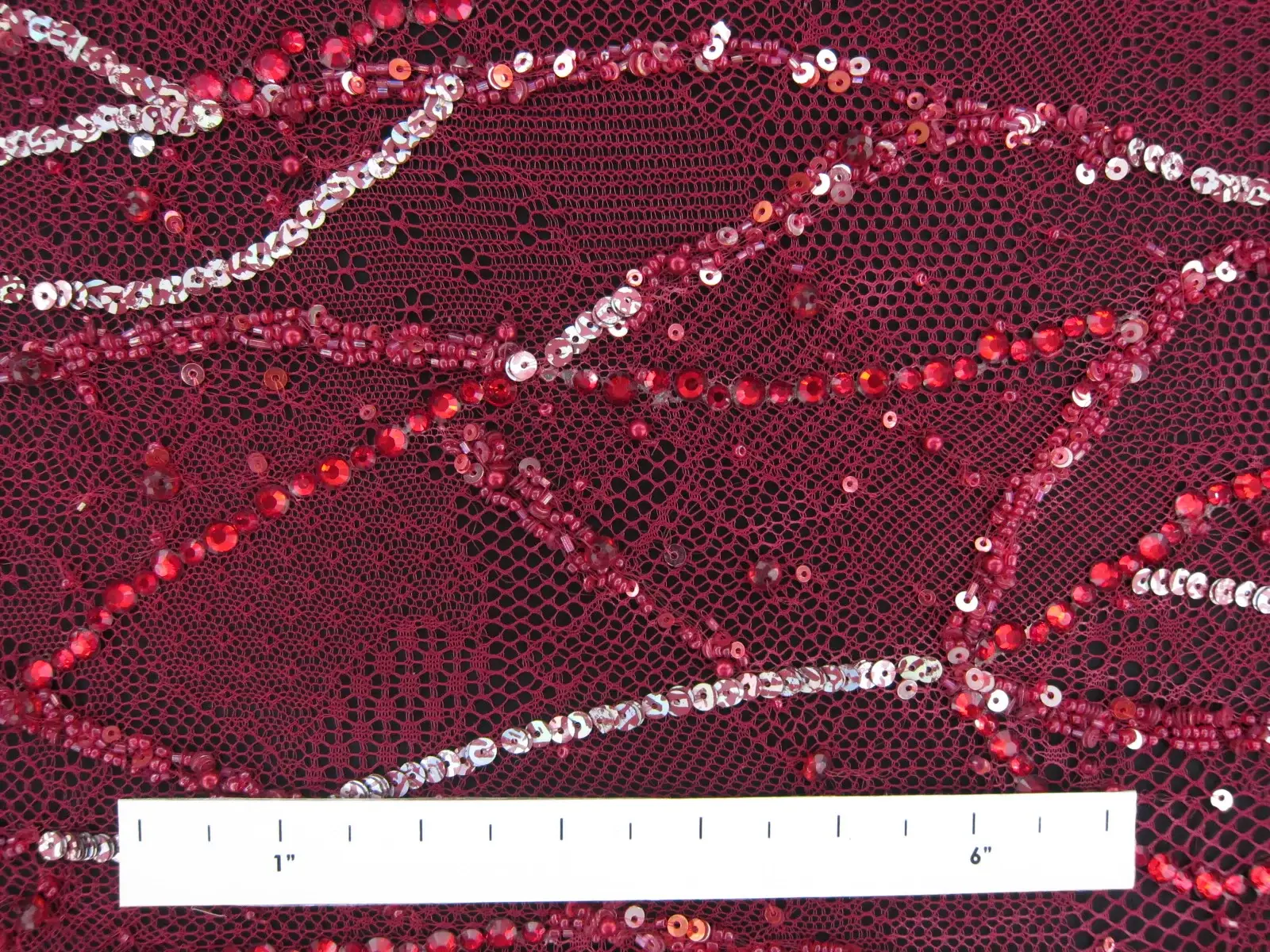Beaded Novelty Tulle2
