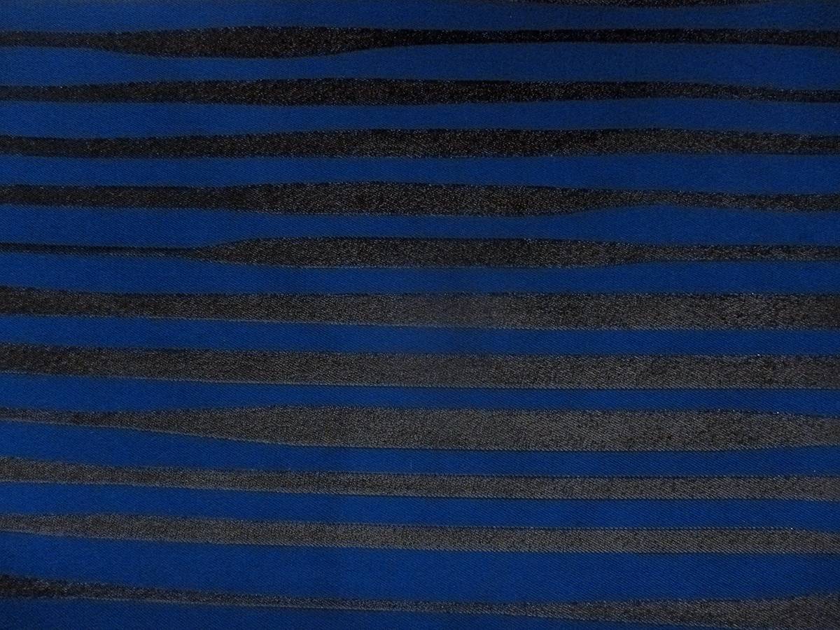 Silk Metallic Stripe0