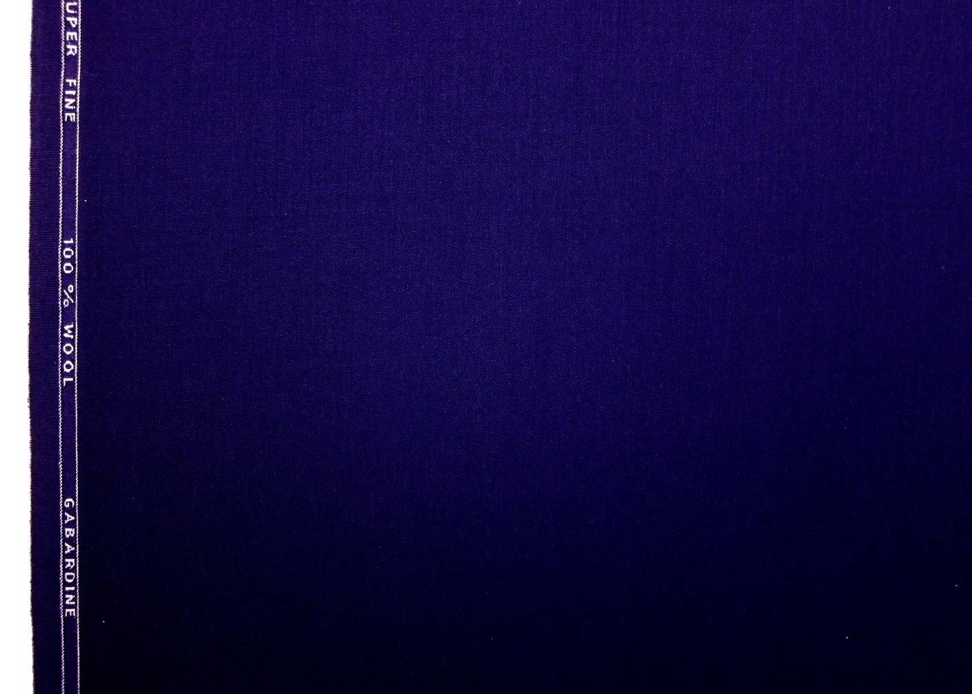 Wool Gabardine in Deep Purple0