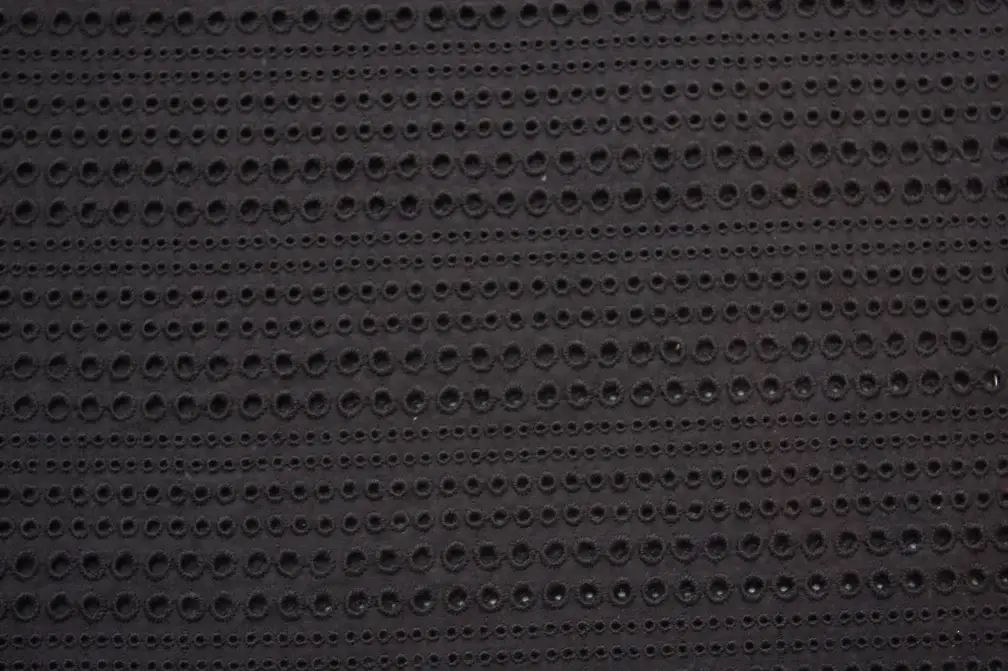Cotton Eyelet in Black1