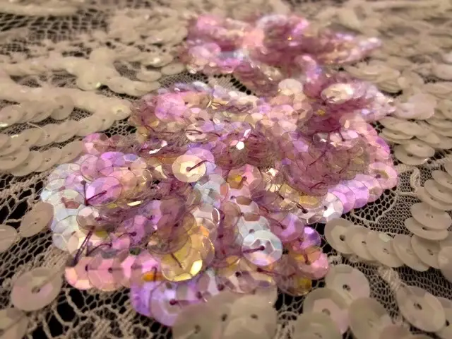 Sequined Chantilly Lace2