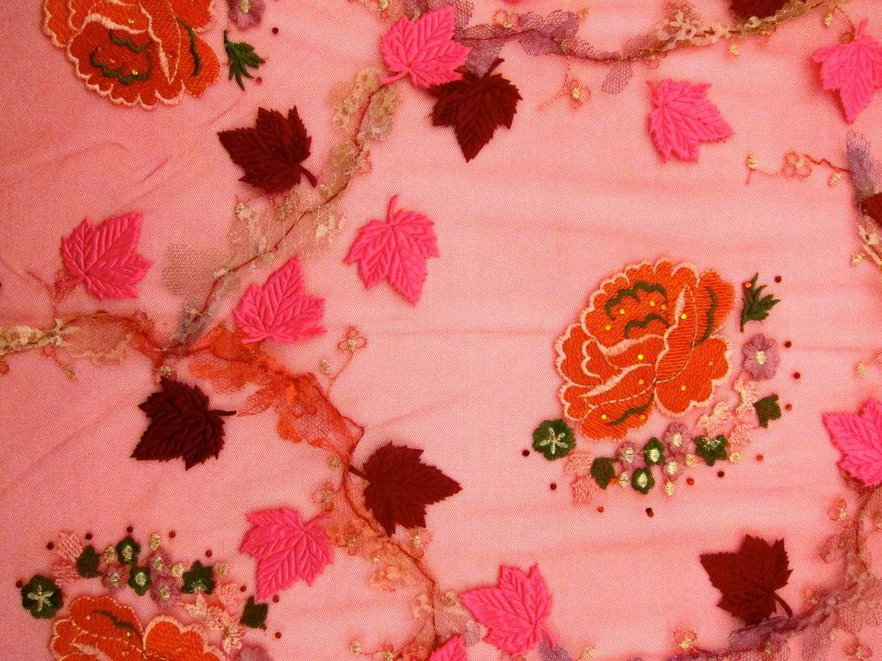 Embroidered and Appliquéd Illusion0