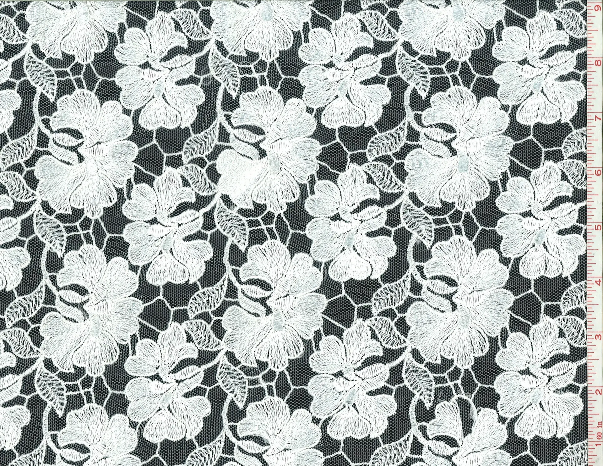 Ivory Embroidered Illusion1