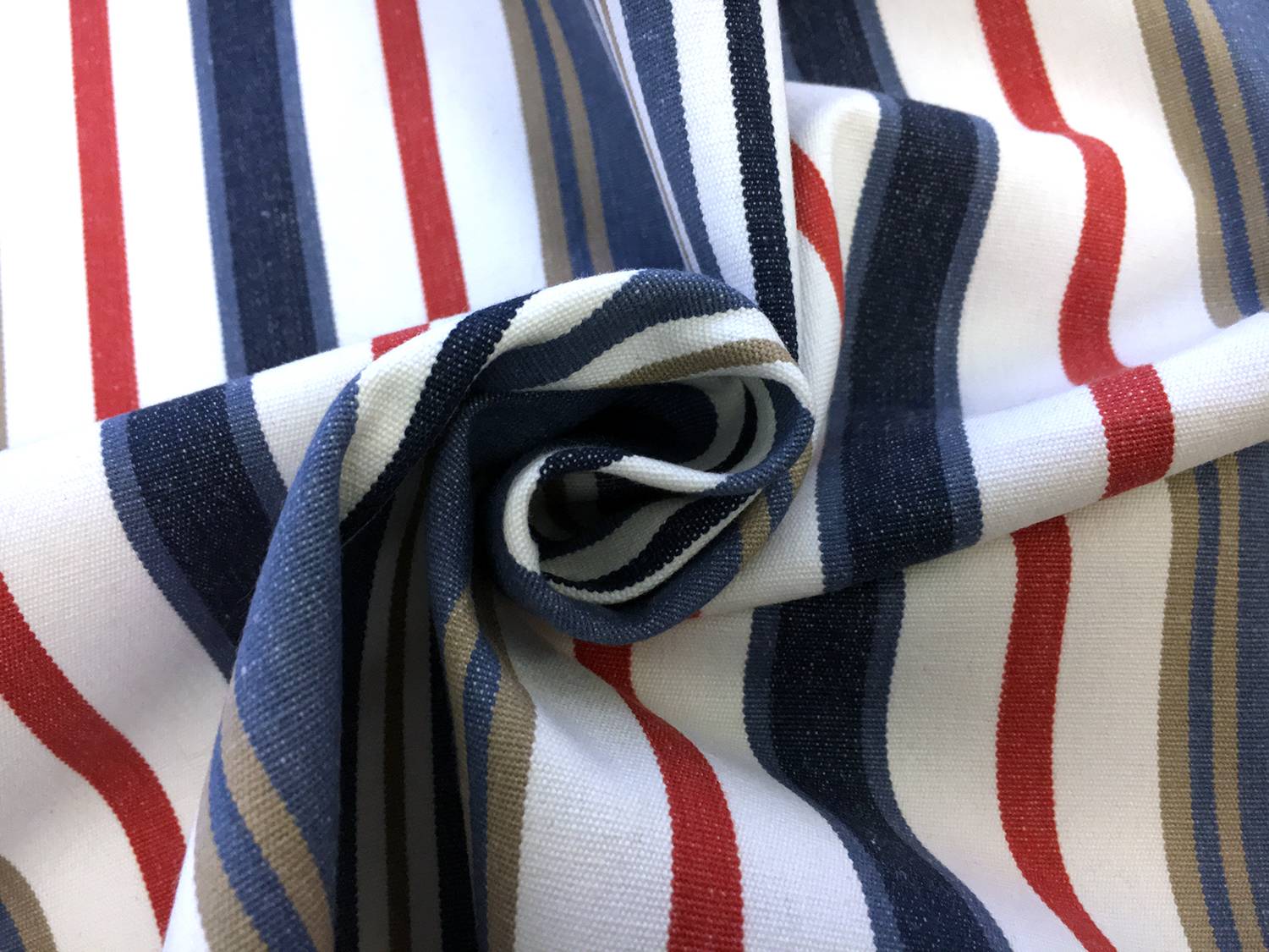 Cotton Upholstery Woven Stripe1