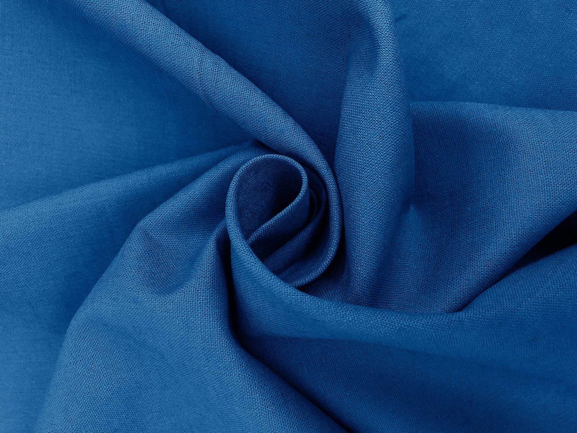 Linen Cotton Blend in Indigo1