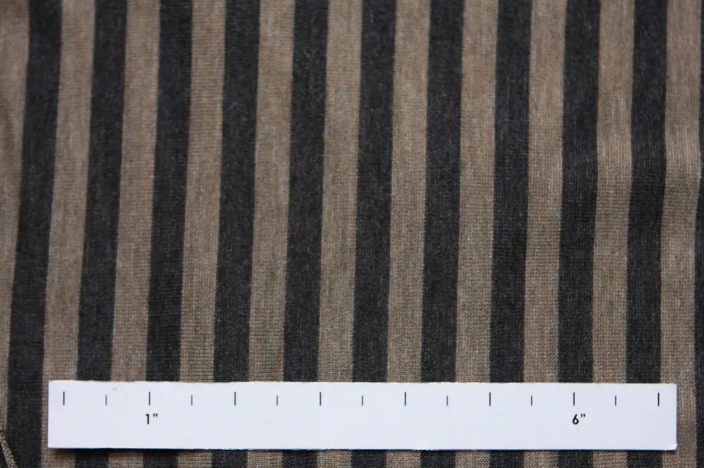 Modal Rayon Knit Stripe 1
