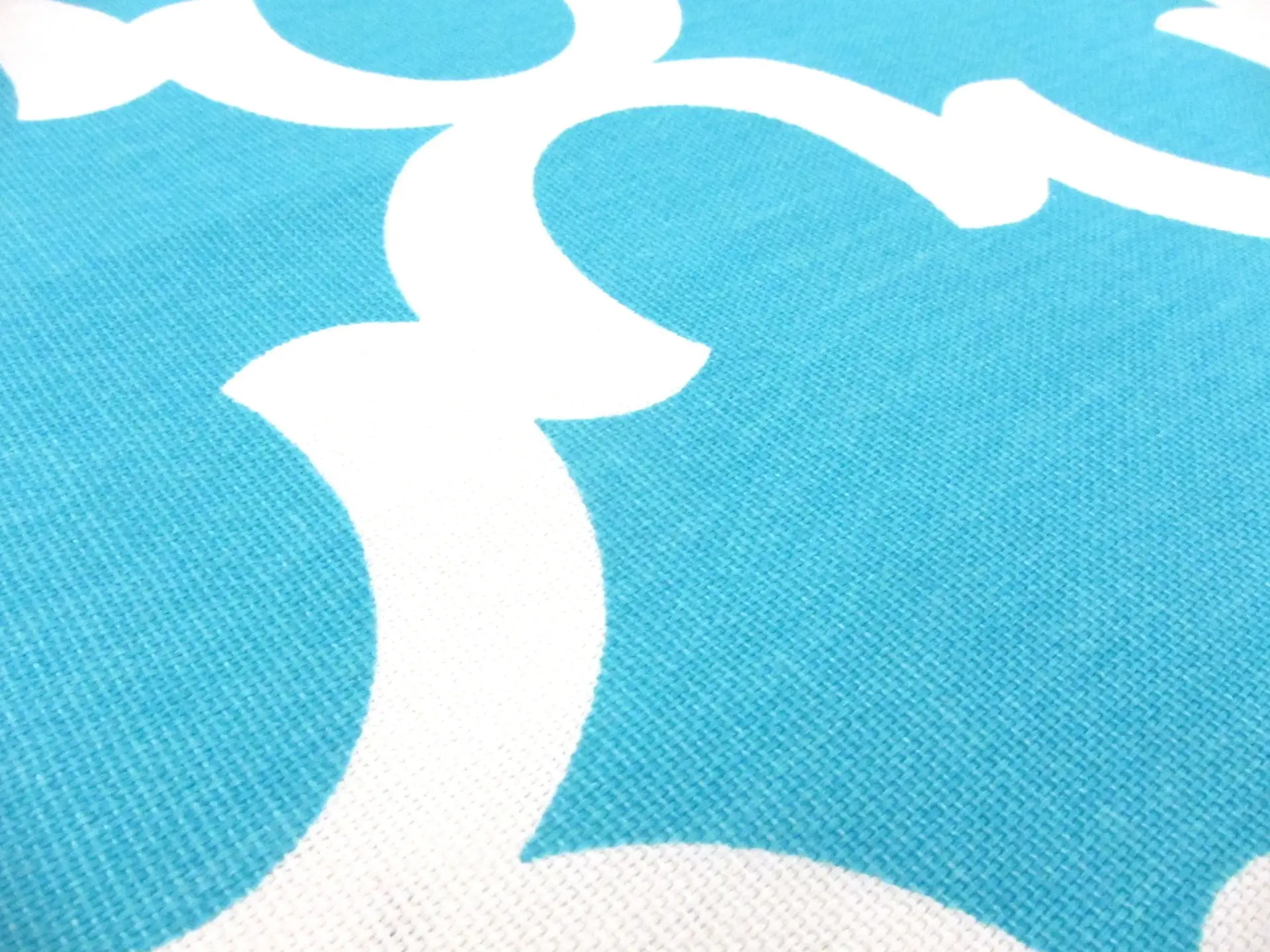 Cotton Canvas Lantern Tiles Print2