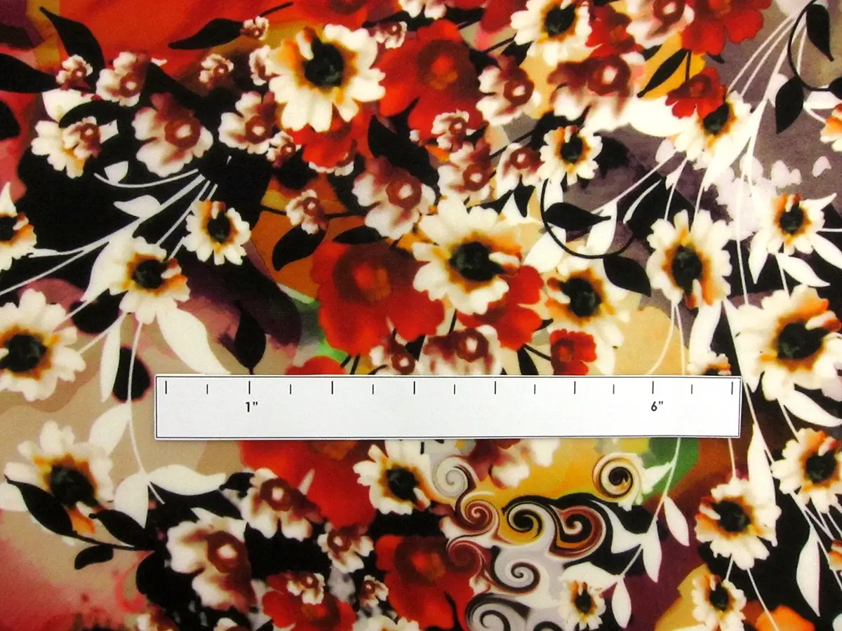 Printed Silk Gazar2