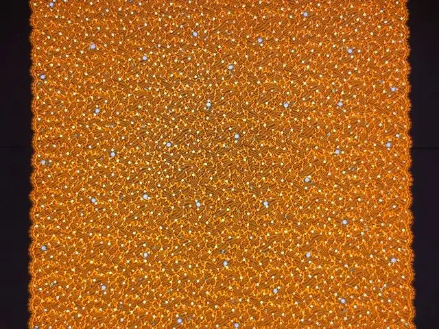 Beaded Metallic Chantilly Lace3