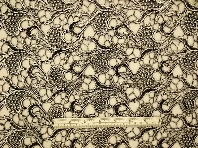 Metallic Guipure Lace1