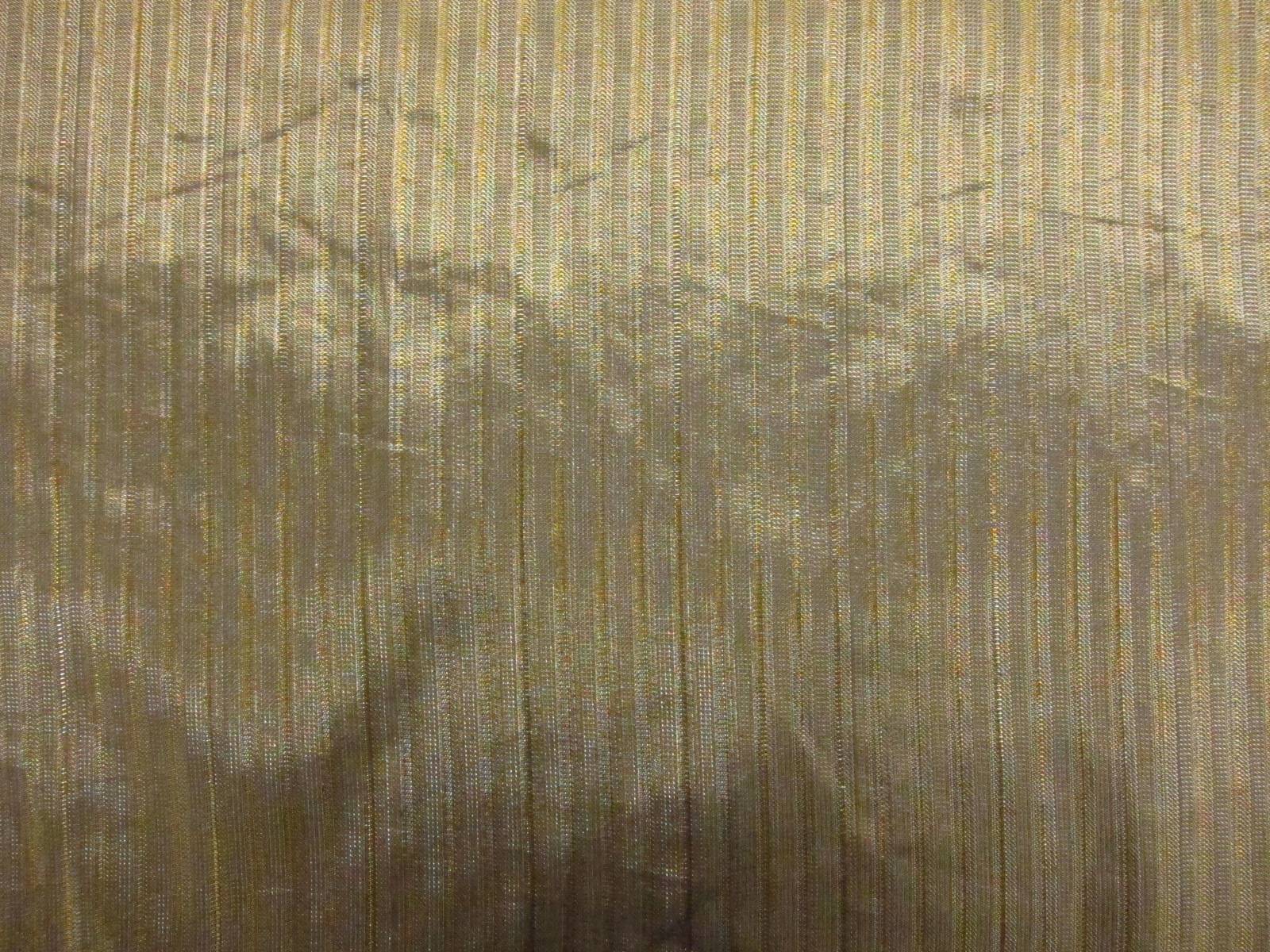 Silk Metallic Derby Weave Shantung1