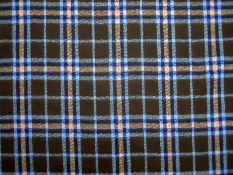 Virgin Wool Plaid0