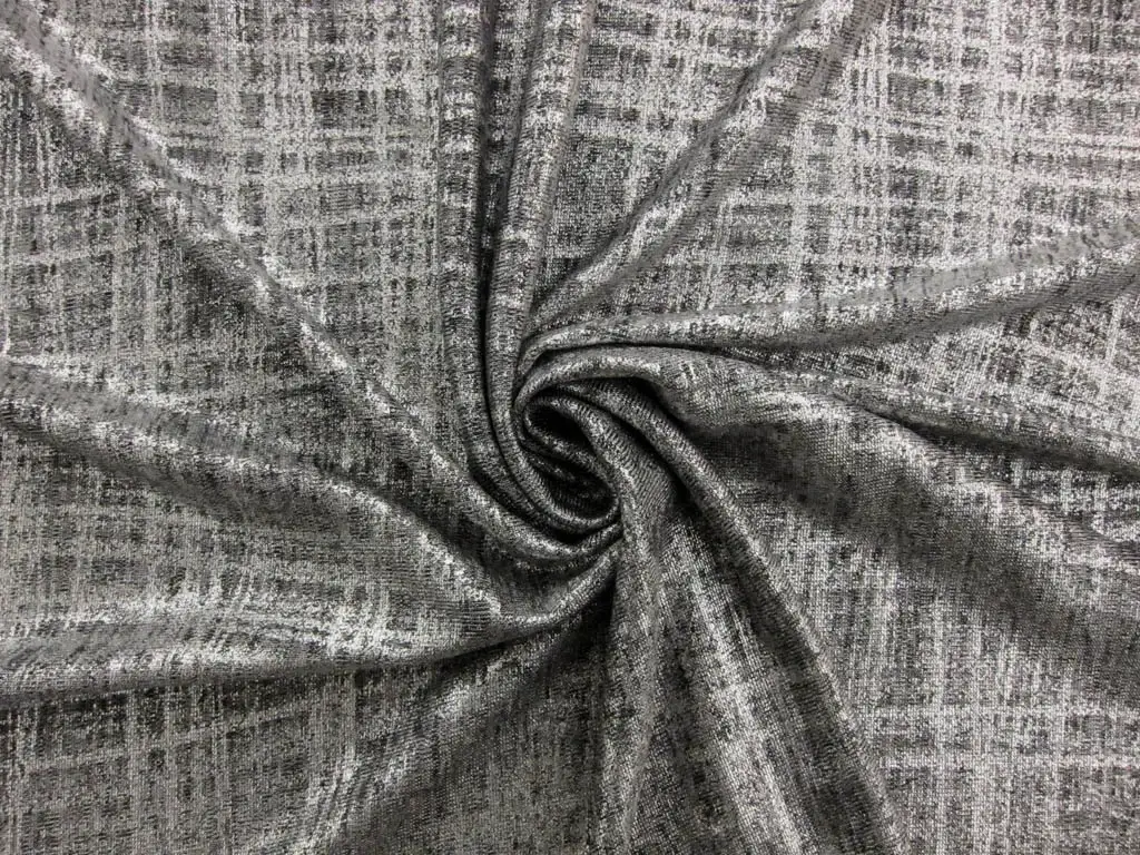Metallic Polyester Spandex Knit3
