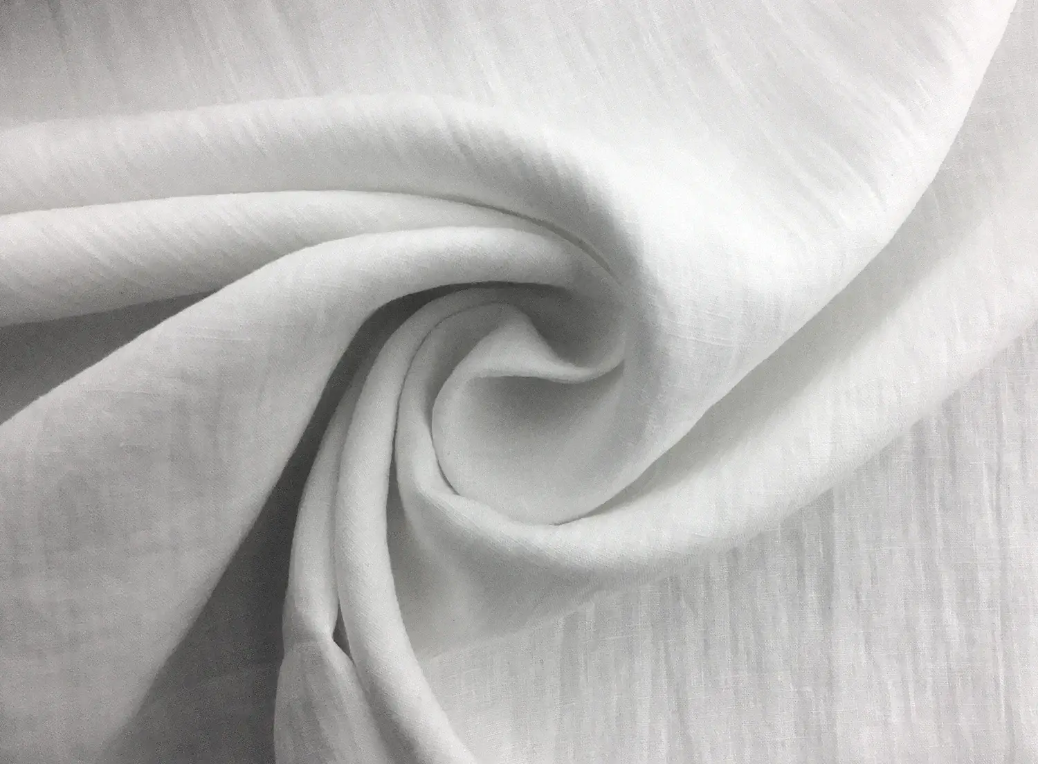 Washed Handkerchief Linen in White1