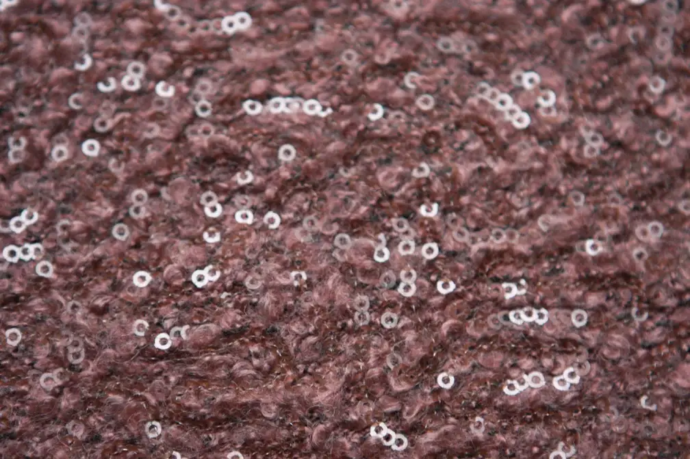 Novelty Sequin Bouclé Knit2
