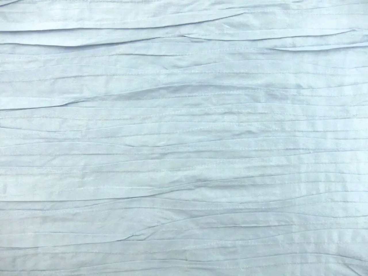 Tucked Silk Shantung0