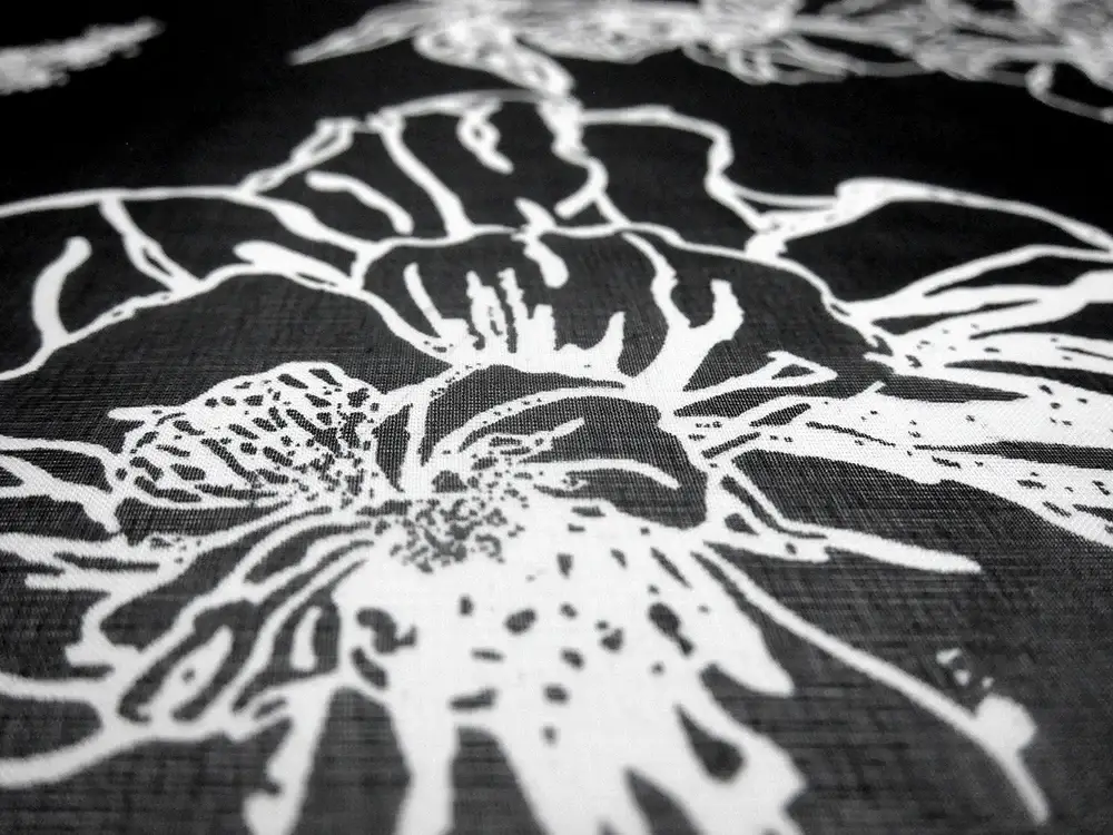 Printed Silk Chiffon1